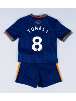 Newcastle United Sandro Tonali #8 Replika Tredje Kläder Barn 2025-26 Kortärmad (+ byxor)